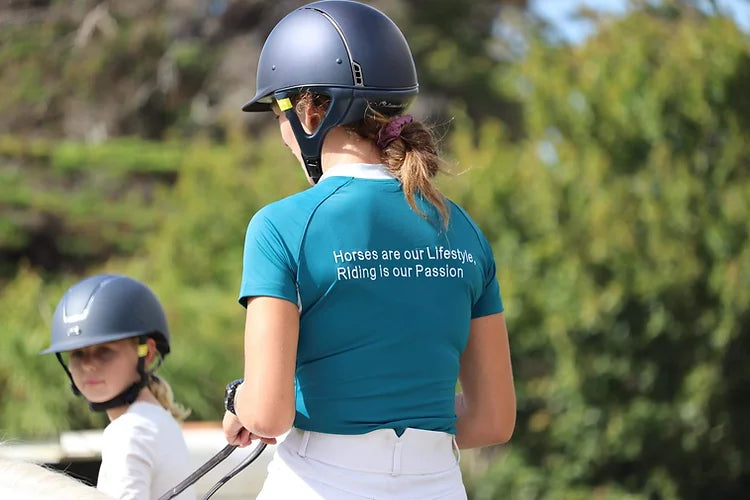 Blue Riding Top