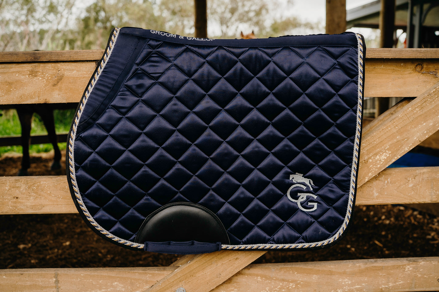 Saddle Pads - Navy Blue