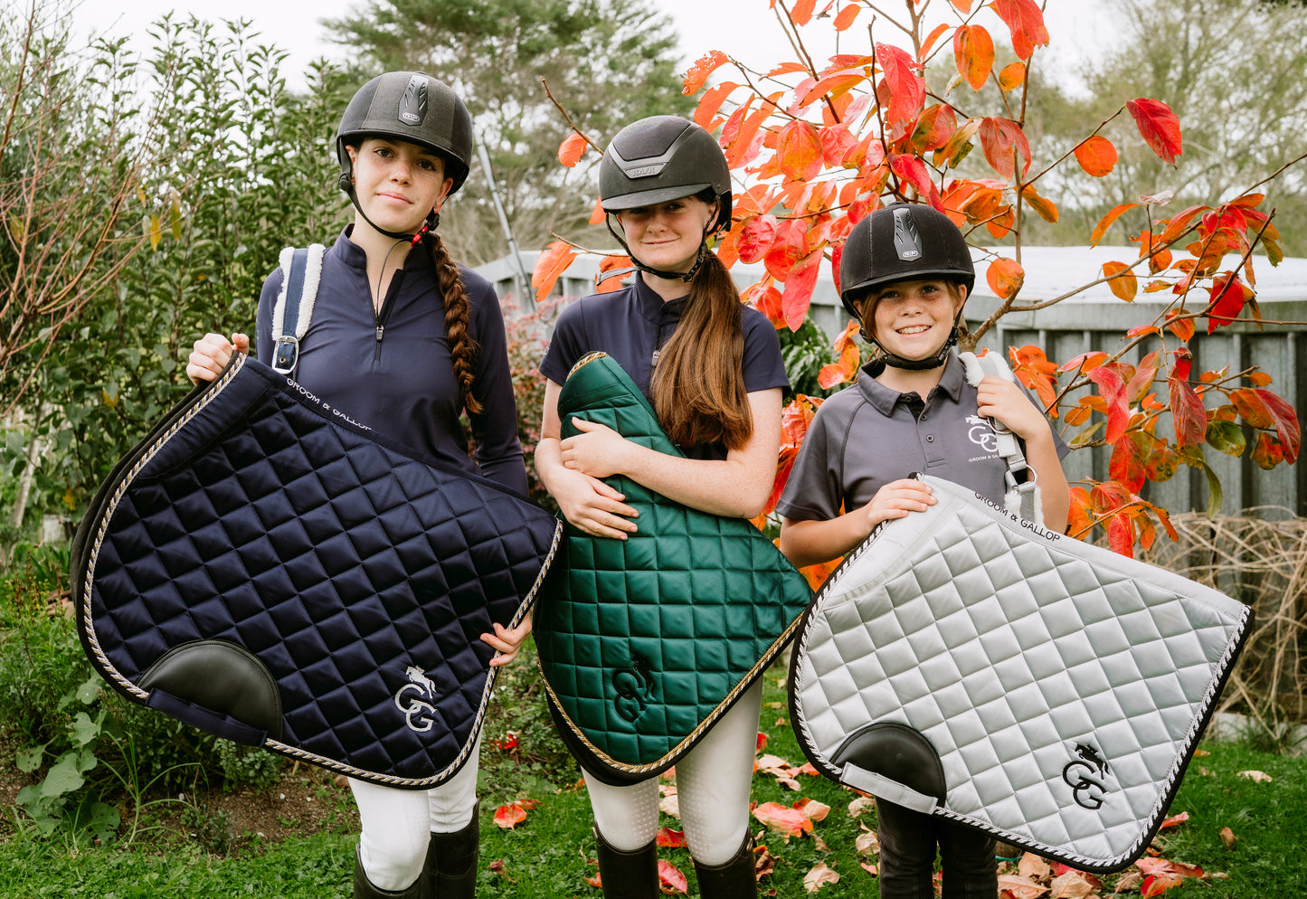 Saddle Pads - Grey