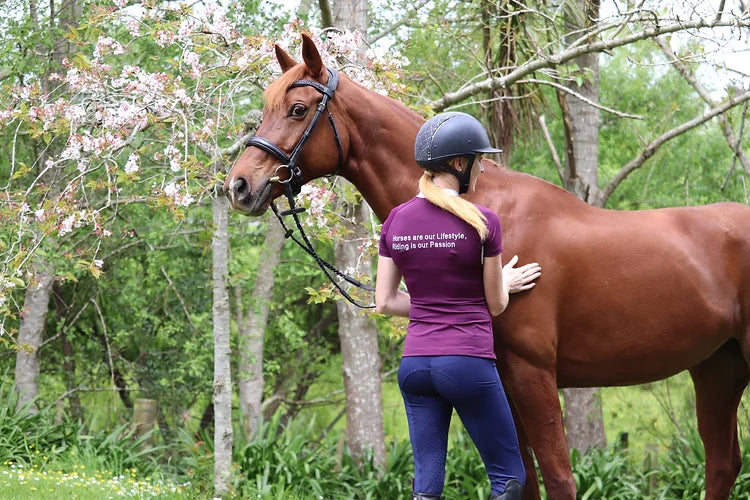 Purple Riding Top