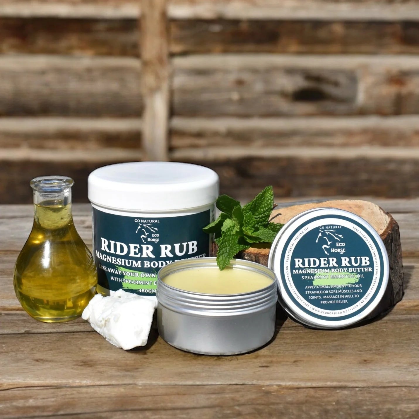 Eco Horse Rider Rub Magnesium Body Butter