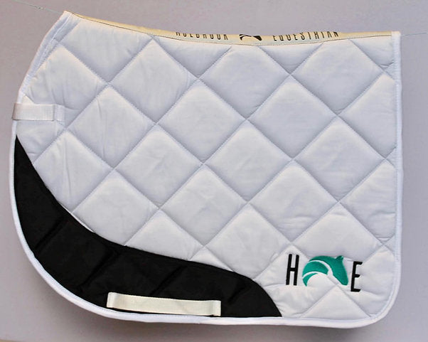 White Saddle Pad