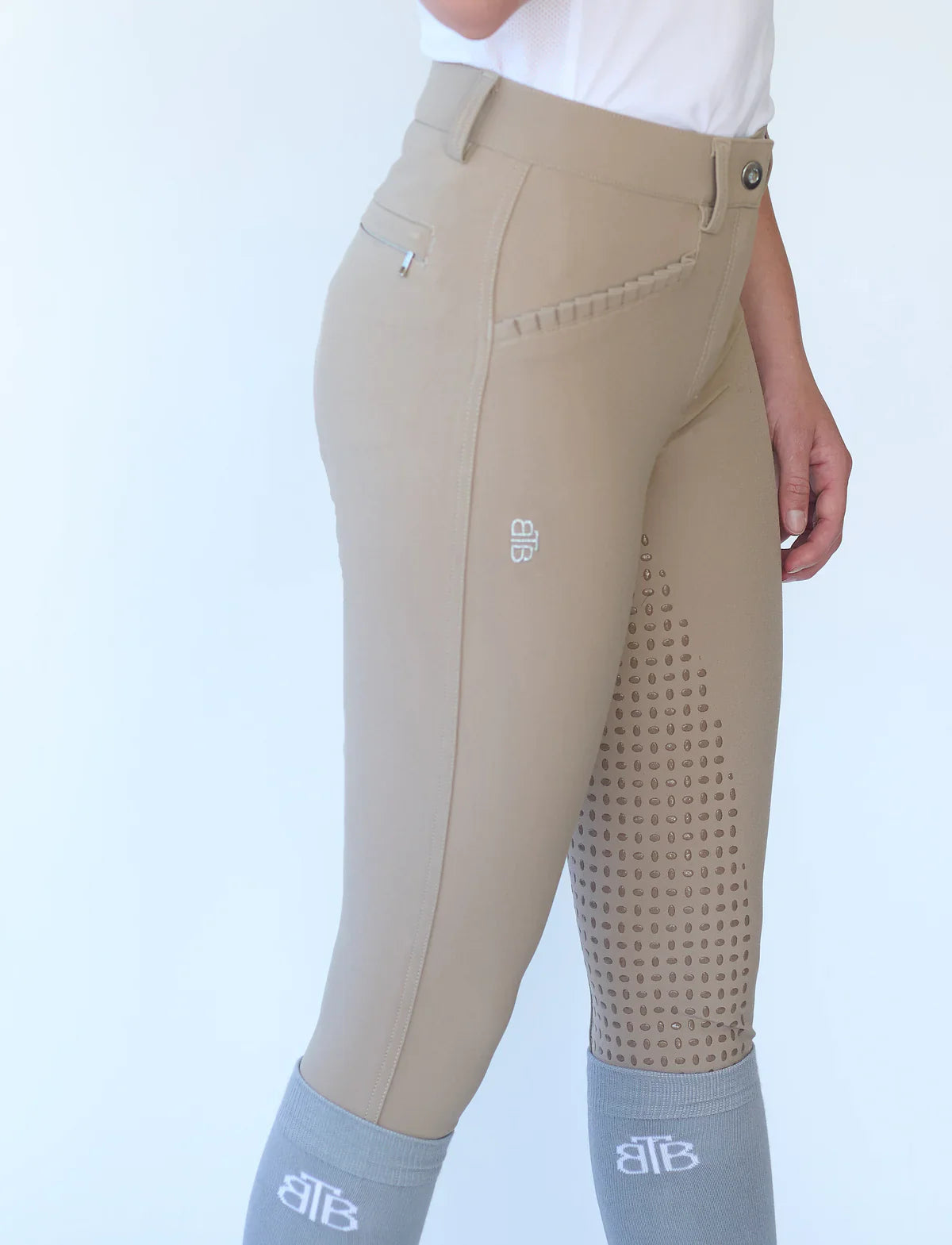 YR 'ZARA' Beige Competition Breech