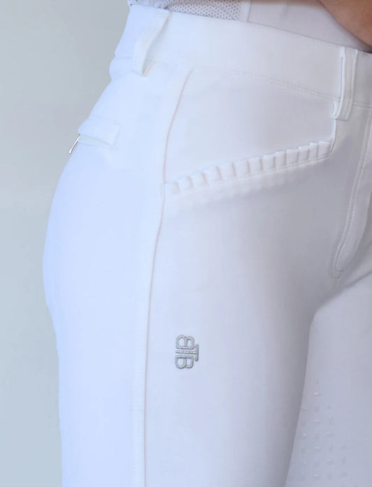 'ZARA' White Competition Breech