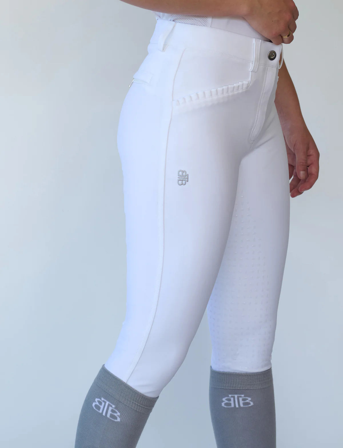 'ZARA' White Competition Breech